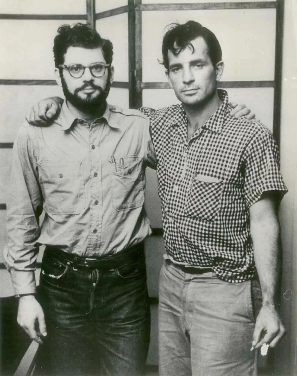 Image result for kerouac and ginsberg