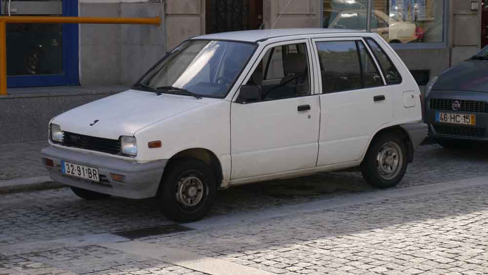 maruti 800 scale model