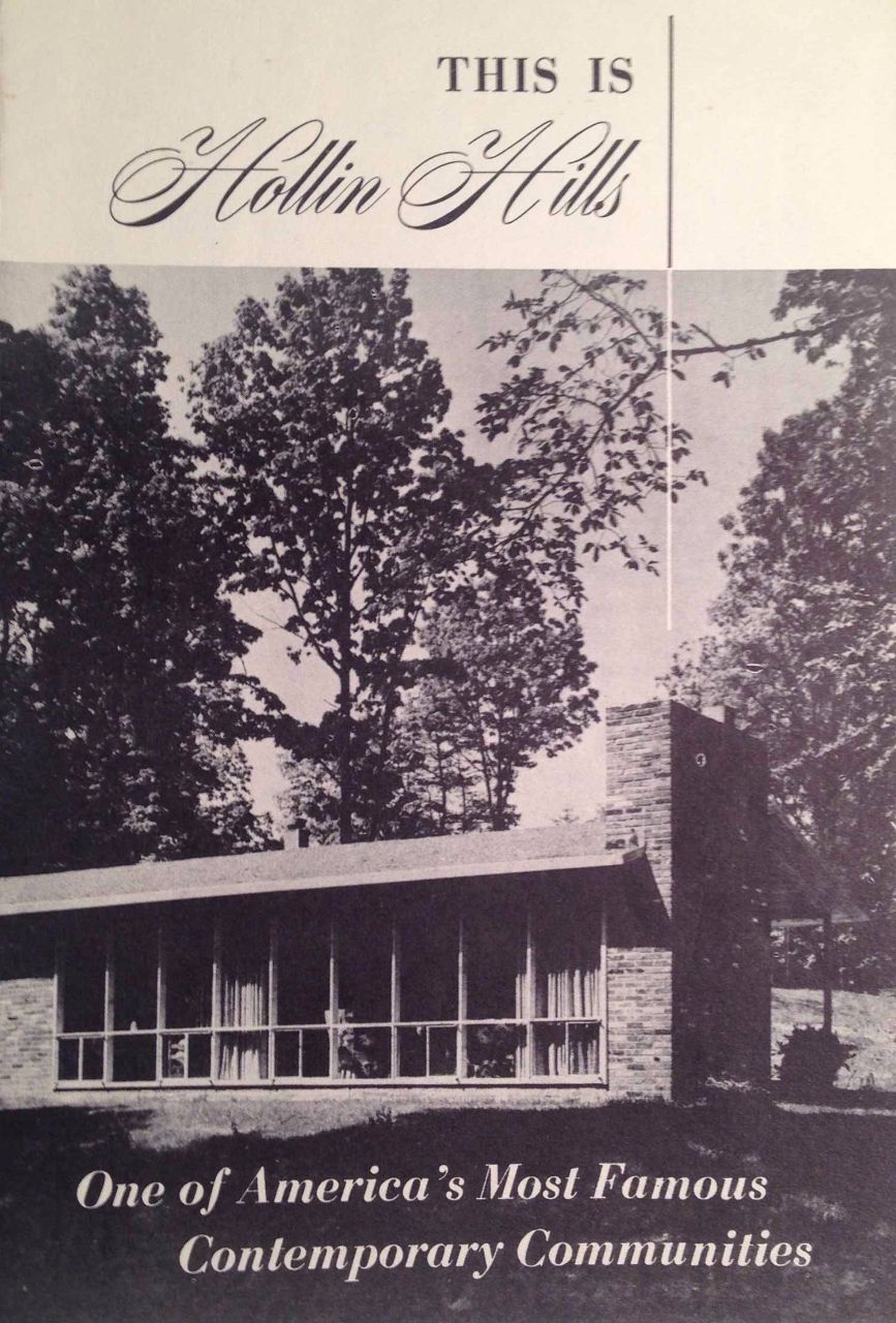 A brochure of Hollin Hills 'This is Hollin Hills'