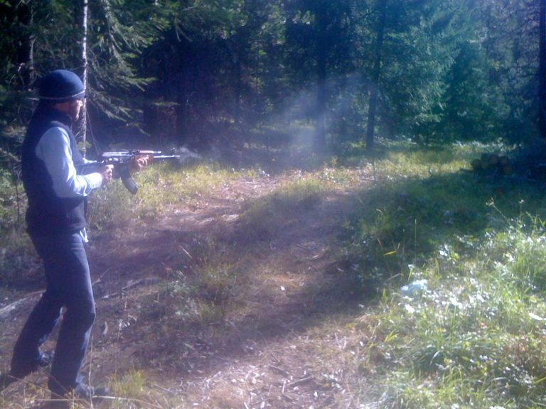 J. Ryan Stradal firing Denis Johnson's AK 47