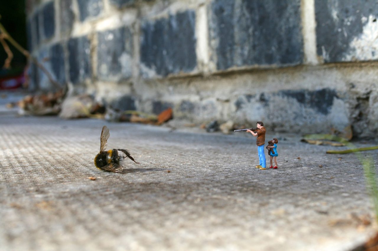 Slinkachu About the Cover