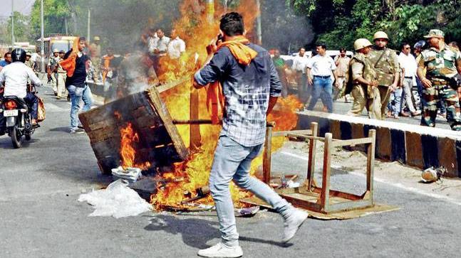 Riots in kasganj, by Snigdha Poonam