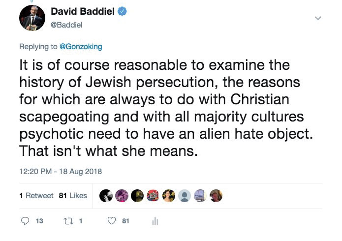 David Baddiel twitter